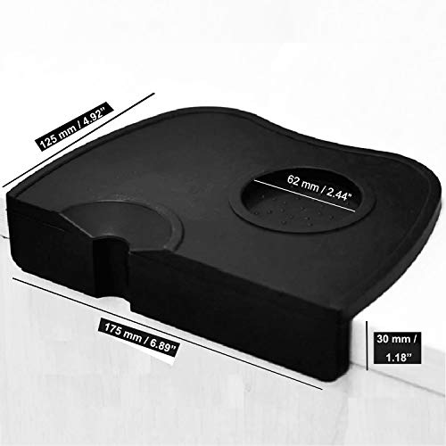 Coffee Tamper Mat Silicone Corner Tamping Mat