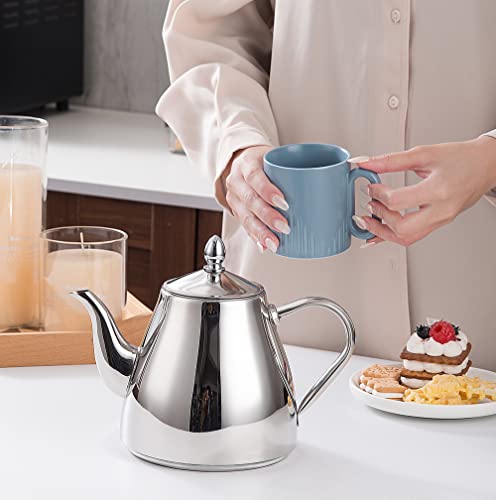 Stainless Steel Teapot with Infuser 1500ml