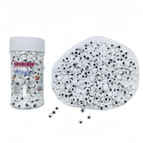 7mm Mini Candy Eyes for Decorating Edible Candy Eyes Eyeballs Halloween Sprinkles for Cake Decorations