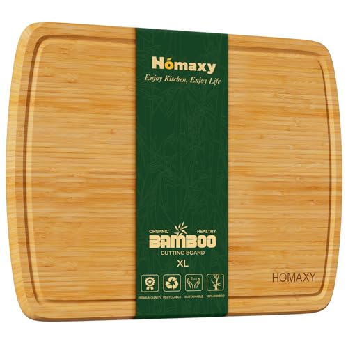 Extra Large Bamboo Cutting Boards for Kitchen