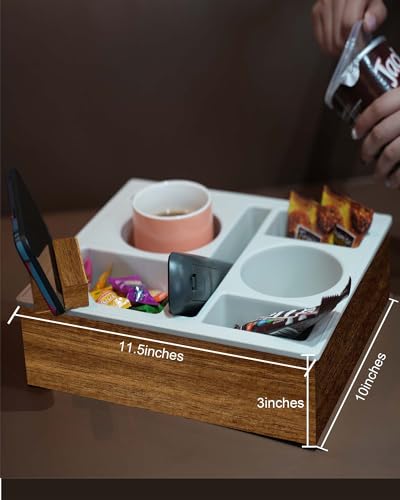 Couch Cup Holder Tray