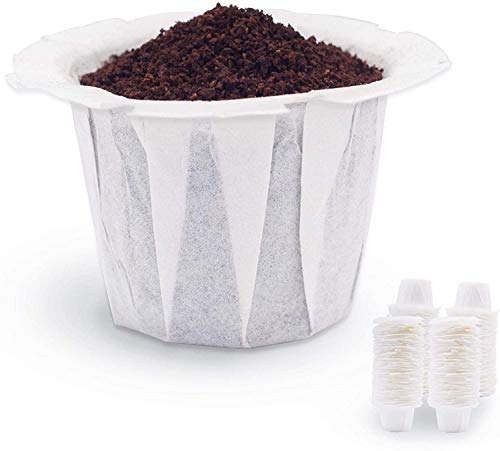 Disposable Coffee Filter Paper for Keurig Brewers Single Serve 1.0 and 2.0 (200 Count)