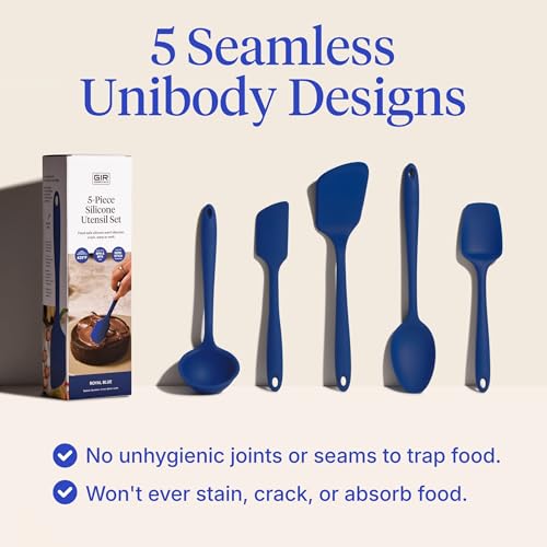 5 Piece Silicone Kitchen Utensils Set (5 Count)