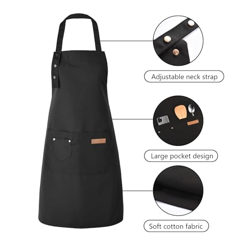 Art Aprons for Women Painting Pottery Baking