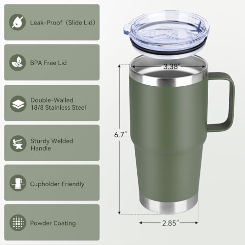 20oz Tumbler Bulk with Lid (12 Count)