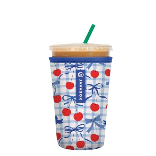 JavaSok Iced Coffee & Cold Soda Insulated Neoprene Cup Sleeve