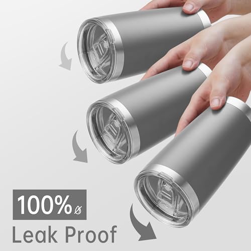 20 oz Tumblers Bulk Stainless Steel Tumbler with Lid (12 Count)