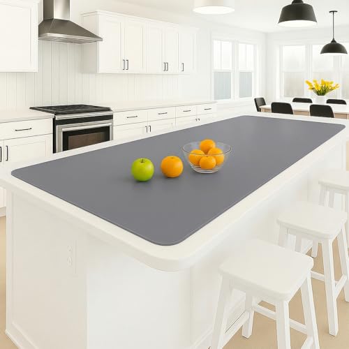 Silicone Mat 35.4"x23.6" Silicone Mats for Kitchen Counter Heat Resistant Mats for Countertop