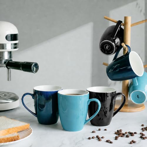 BTaT Porcelain Coffee Mugs Set