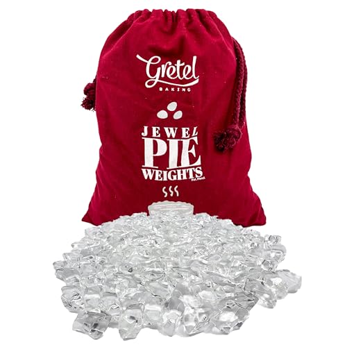 Anti Roll Glass Pie Weights for Baking Crust