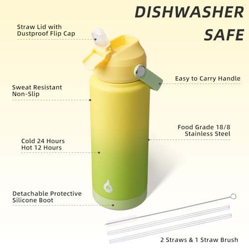 24oz Insulated Water Bottle