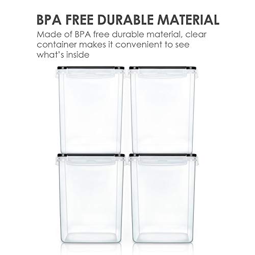5.2L Flour Sugar Storage Containers (4 Count)