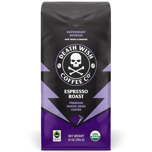 Organic Espresso Roast Whole Bean Coffee (14 Ounce)