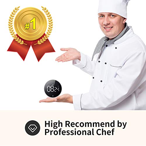 Digital Magnetic Kitchen Timer & Stopwatch with LED Display