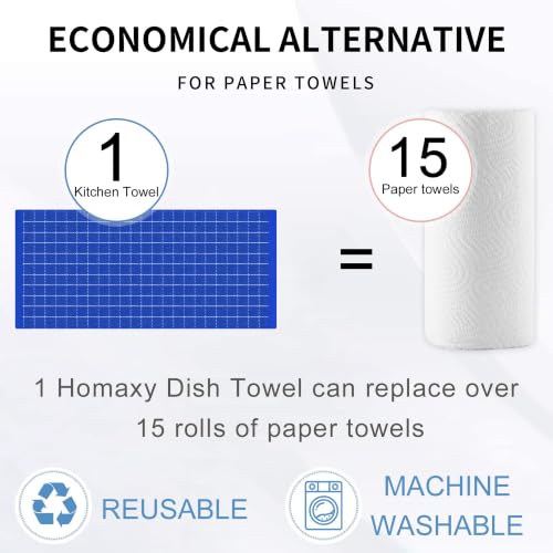 100% Cotton Terry Kitchen Towels (4 Count)