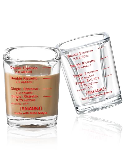 Shot Glass Measuring Cup Set (2 Count)