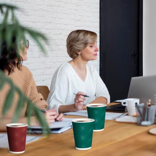 12 oz Paper Coffee Cups (120 Count)