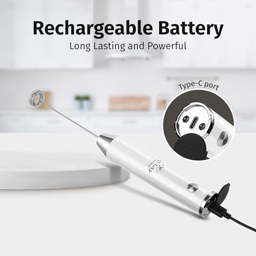 Rechargeable Milk Frother Handheld