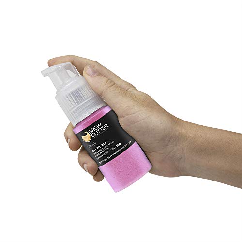 Brew Glitter Edible Drink Glitter Pump 1x 25g for Cocktails