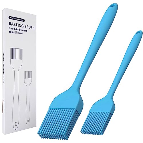 Silicone Basting Brush 2 Pcs Pastry Brush for Oil (2 Count)