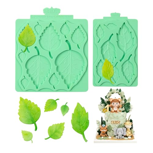 Silicone Leaf Molds (2 Count)
