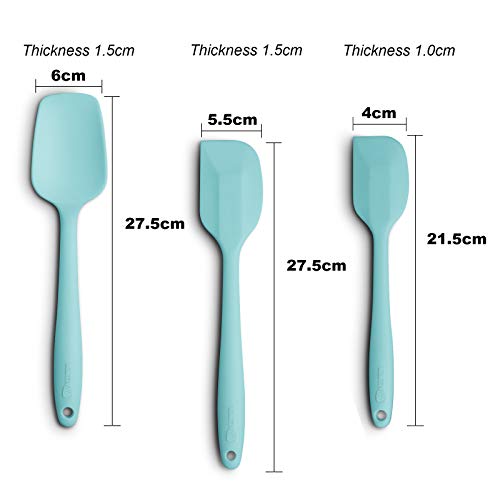 3 Piece Silicone Spatula Set