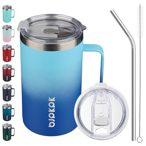25oz Insulated Coffee Mug with Handle