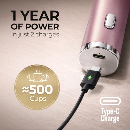 Rechargeable Milk Frother Handheld