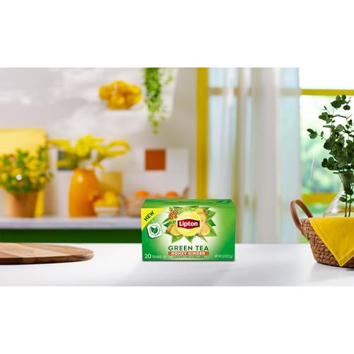 Honey Ginger Green Tea Bags (120 Count)