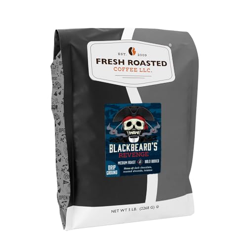 Blackbeard's Revenge Drip Ground Coffee (80 Ounce)