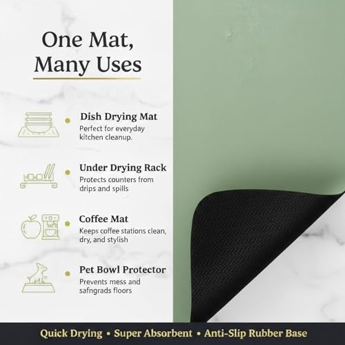 Dish Drying Mat Super Absorbent
