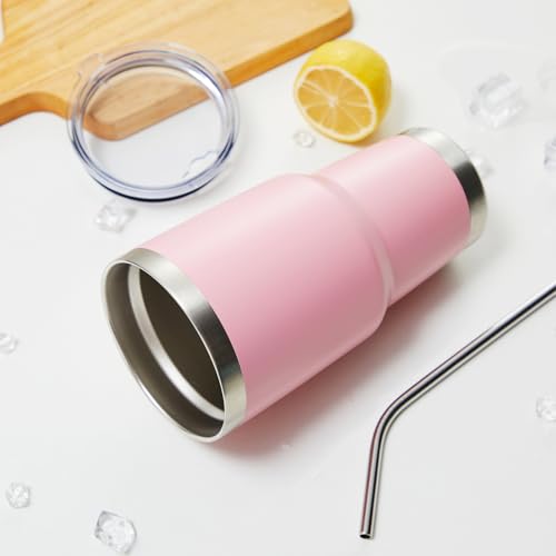 30oz Insulated Tumbler With Lids and Straws (8 Count)