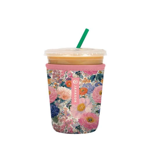 JavaSok Iced Coffee & Cold Soda Insulated Neoprene Cup Sleeve