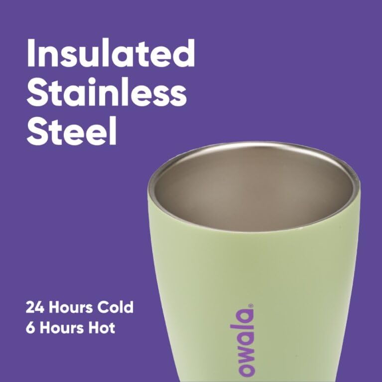 SmoothSip Insulated Travel Coffee Cup 10 oz Hip Cactus