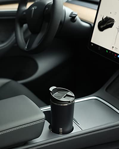 17oz Travel Mug with Infuser and Two Lids. Vacuum Insulated 316 Stainless Steel Coffee Mug. Dishwasher Safe Mug with Tea Strainer for Hot and Cold Brew Coffee or Tea