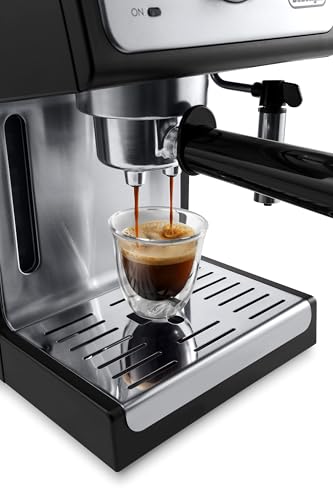 15 Bar Pump Espresso Machine with Milk Frother & Temperature Control