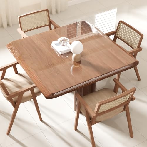Crystal Clear Plastic Table Cover Protector