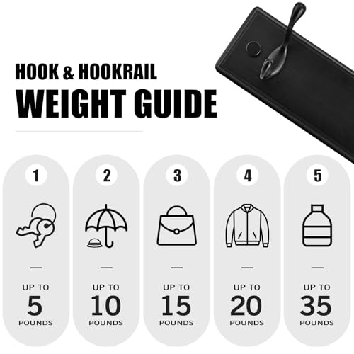 Heavy Duty Wooden Coat Rack