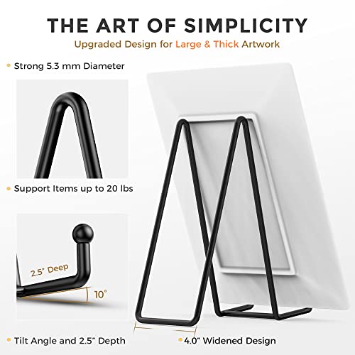 10 Inch Large Plate Stands for Display