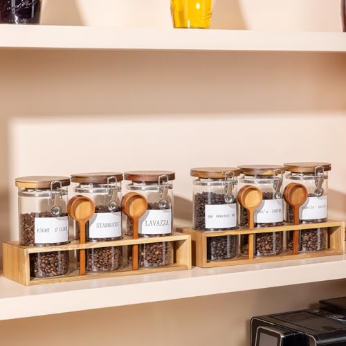 Coffee Canister with Shelf (3 Count)