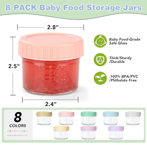 Baby Food Containers (8 Count)
