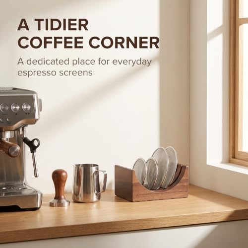 Espresso Puck Screen Walnut