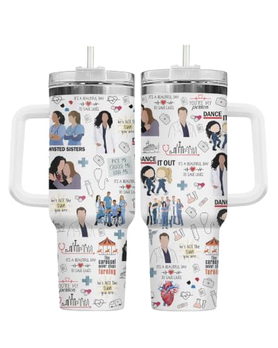 Twisted Sisters 40 oz Tumbler with Handle