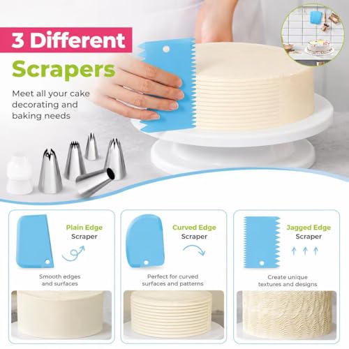 17 Pcs Large Piping Tips Set
