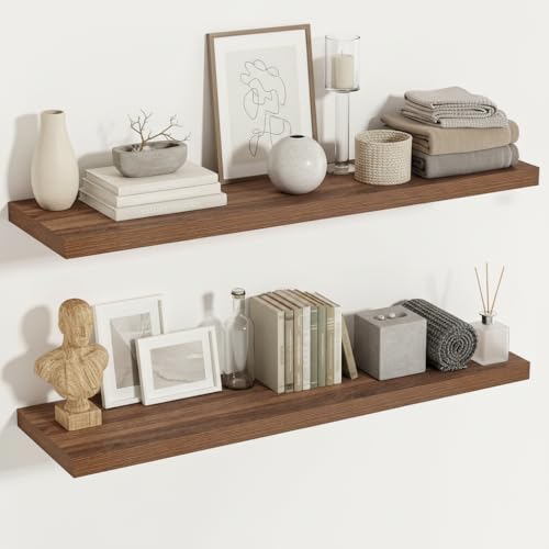 Rustic Floating Shelves (2 Count)