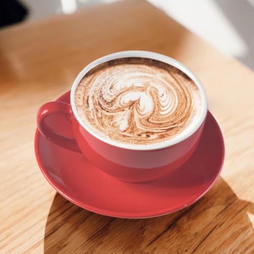 Porcelain Coffee Cup with Saucer 220ml (9.99 Count)