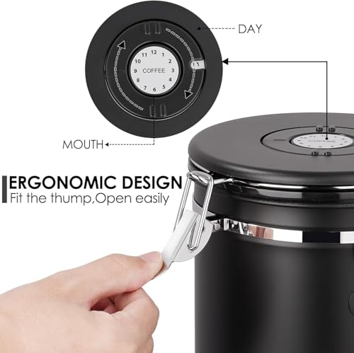 Coffee Canister with Window