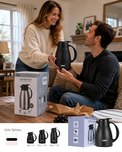 Insulated Coffee Carafe 34 Oz