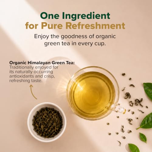 Organic Himalayan Green Tea (100 Count)
