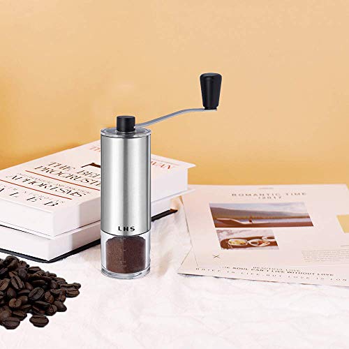 Coffee Grinder Stainless Steel Construction with Ceramic Conical Burr